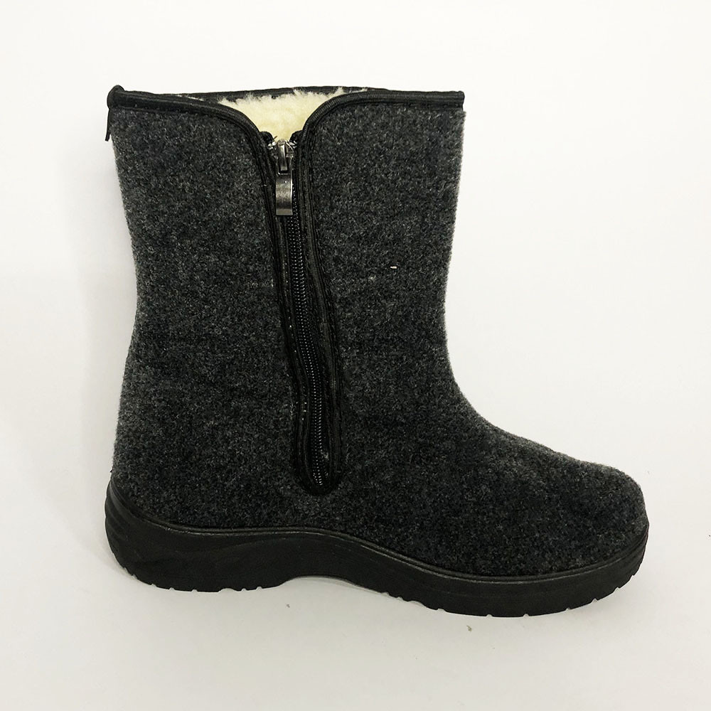 Сапоги мужские утепленные короткие 42р 28, 5см, Удобные ботинки для работы, Мужские рабочие ботинки WJ-30 Львов - изображение 5