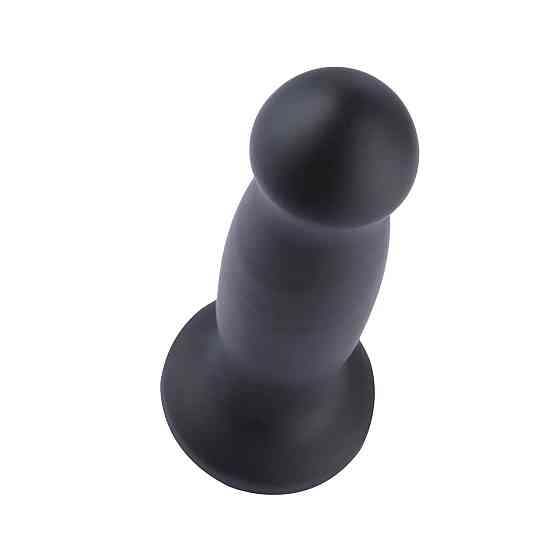Силіконовий фалоімітатор для секс-машин Hismith 7.2" Black Silicone Anal Dildo, система KlicLok Sex Aura Київ