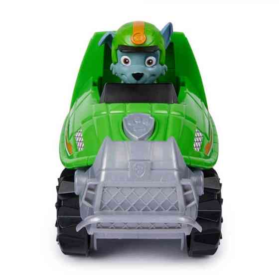 Ігровий набір Paw Patrol Джунглі автомобіль-трансформер з Роккі Зелений (SM17776/0648) Чернігів
