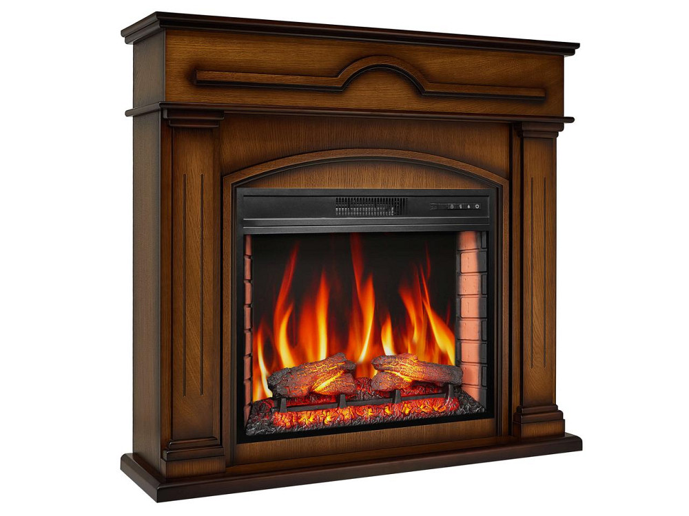 Каминокомплект ArtiFlame Inverno AF28S дуб антик с обогревом и звуком горения огня Львов - изображение 1