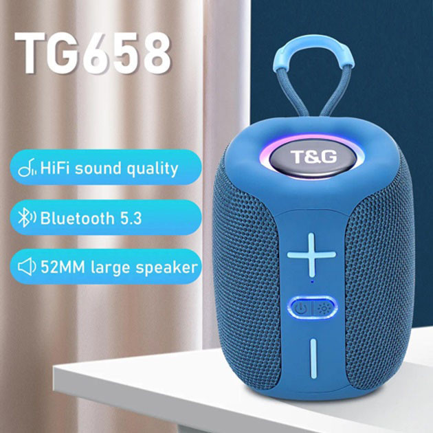 Акустика для улиц TG658, Bluetooth колонка для хорошей музыки, Беспроводная колонка с VC-451 мощным звуком Киев - изображение 5