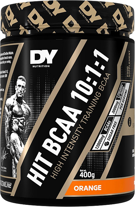 Комплекс амінокислот DORIAN YATES NUTRITION HIT BCAA 10:1:1 400 G (ORANGE) Луцьк - фото 1