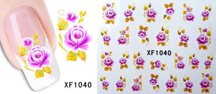 Наклейки для ногтей XF1040 Киев - изображение 2