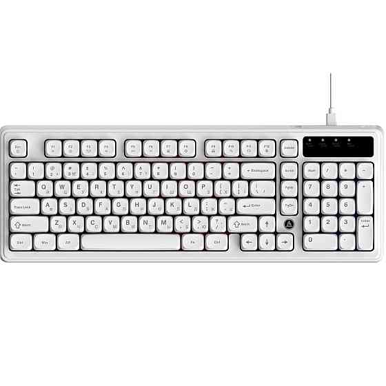 Клавіатура Ajazz AF98 Black USB-C White (AF98-W) ( 24942 ) Харьков