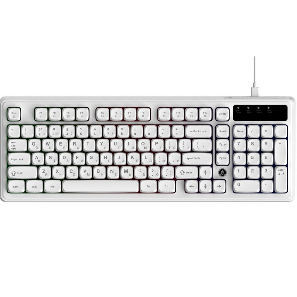 Клавіатура Ajazz AF98 Black USB-C White (AF98-W) ( 24942 ) Харьков - изображение 1