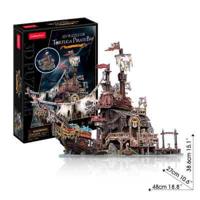 Пазл Cubic Fun 3D Піратський корабель Тортуга (T4039h) Вінниця