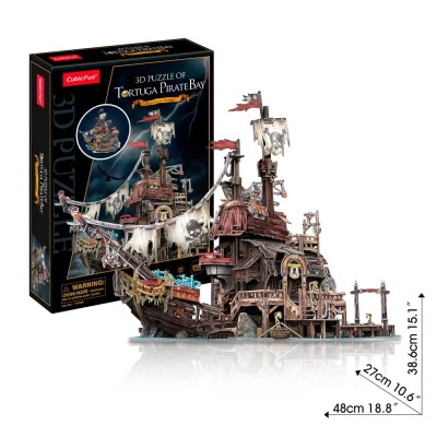 Пазл Cubic Fun 3D Піратський корабель Тортуга (T4039h) Вінниця - фото 3