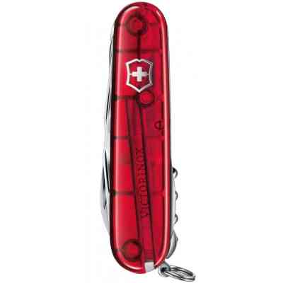 Нож Victorinox Huntsman Transparent Red Blister (1.3713.TB1) Винница
