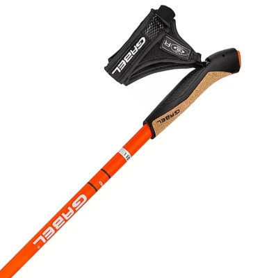 Палиці для скандинавської ходи Gabel X-1.35 Active Knife Red/Orange 130 (7009361151300) (DAS302699) Вінниця - фото 2