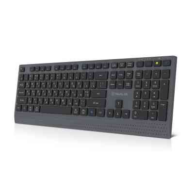 Клавиатура REAL-EL RK-715W Wireless/Bluetooth Black/Gray (EL123100051) Винница