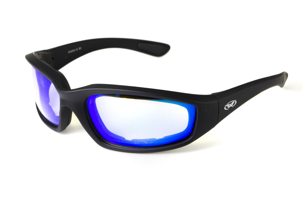 Окуляри фотохромні (захисні) Global Vision KickBack Photochromic (G-Tech™ blue) Anti Fog, фотохромні дзеркальні сині Запоріжжя - фото 7
