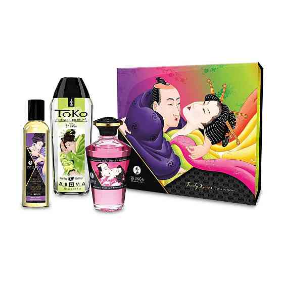 Подарунковий набір Shunga FRUITY KISSES: фруктово-ягідне задоволення Sex Aura Київ