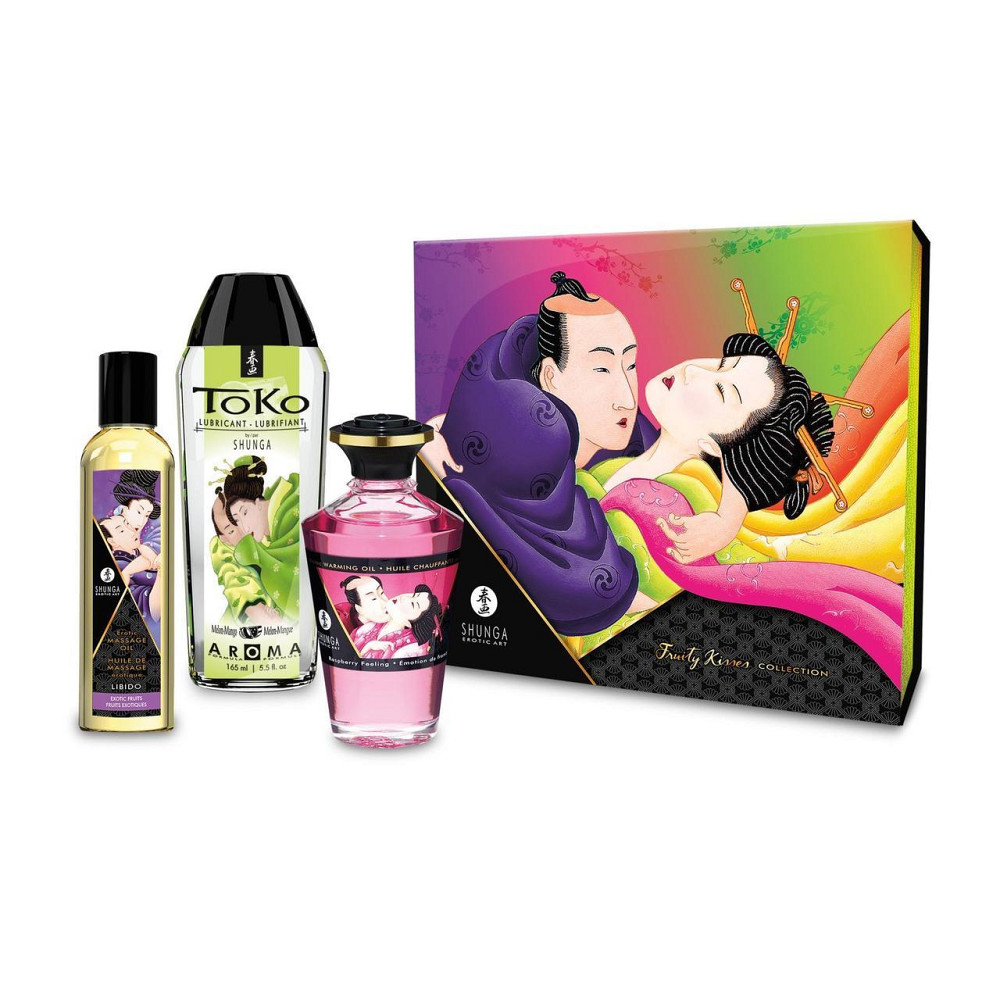 Подарунковий набір Shunga FRUITY KISSES: фруктово-ягідне задоволення Sex Aura Київ - фото 1