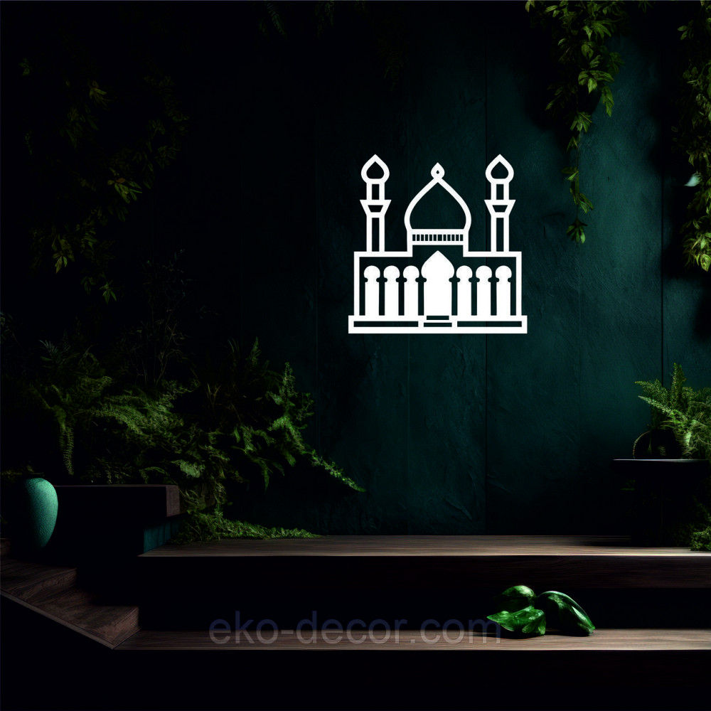 Декоративное настенное Панно «Ислам» Декор на стену 50*50 см, Белый Киев - изображение 10