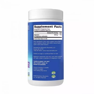 Мінерали Natural Vitality Антистресовий напій, смак малина лимон, CALM, Powder Raspberr (PTG00009) Вінниця - фото 2