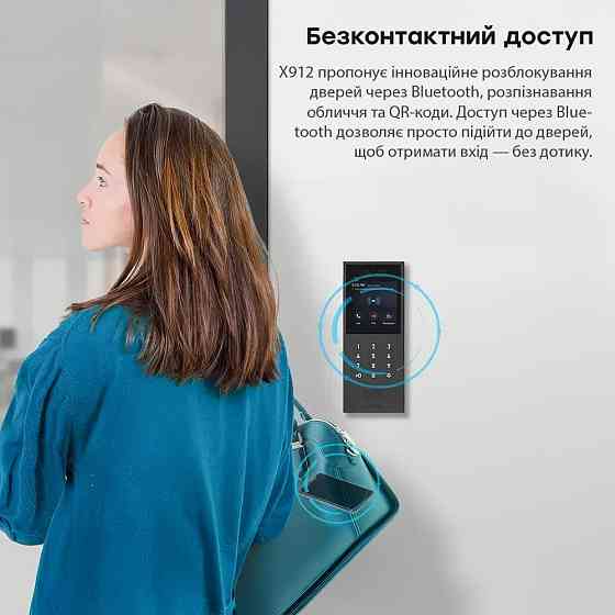 IP-відеопанель багатоабонентська 2Mp Akuvox X912S з екраном 4