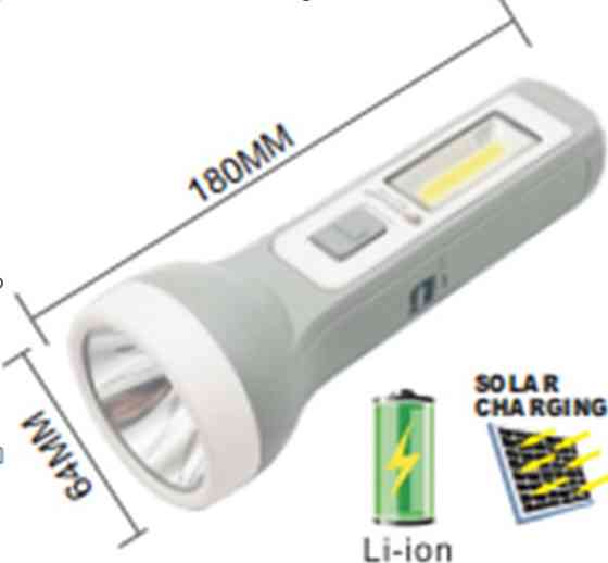 Ліхтарик на сонячній батареї Sirius Коломыя