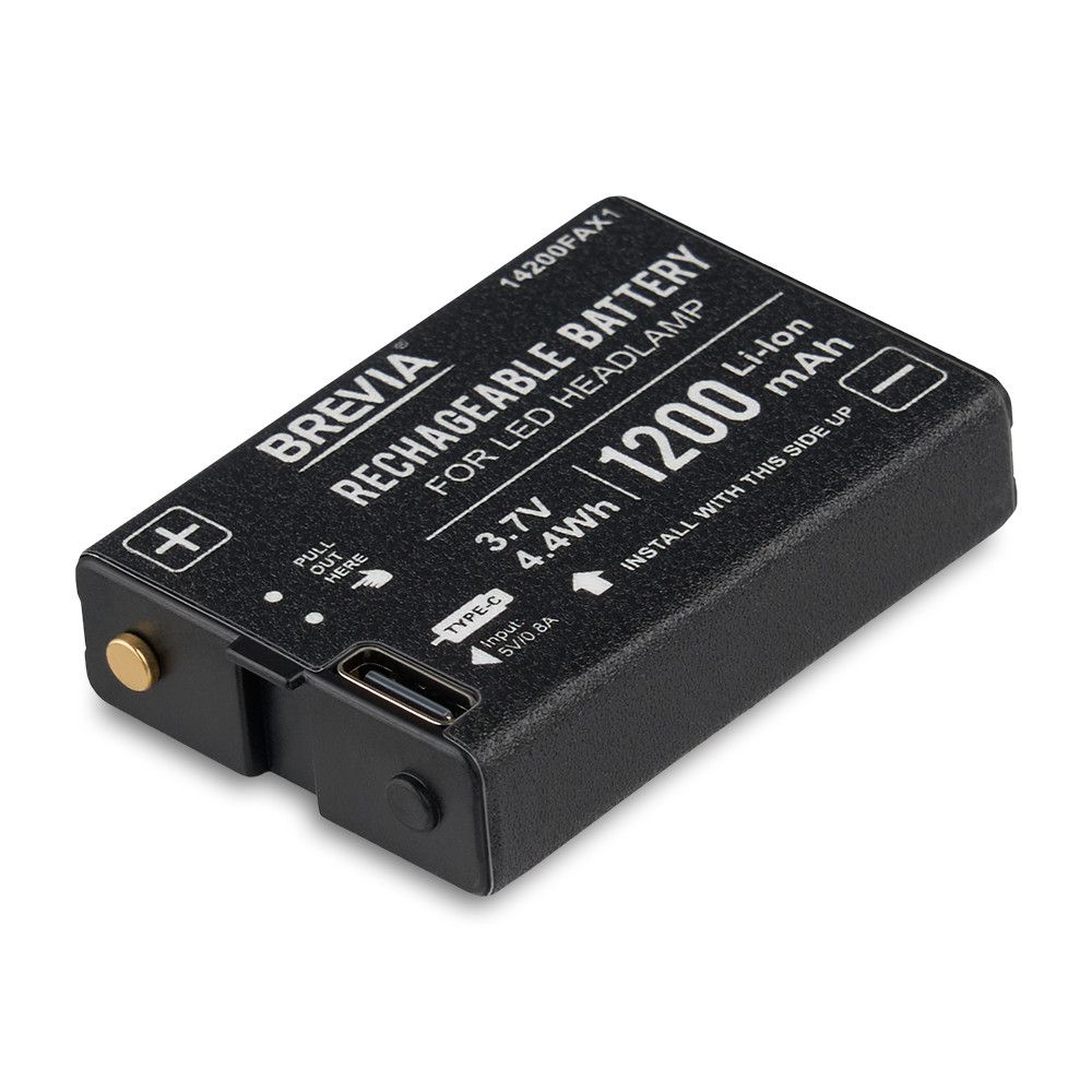 Ліхтар налобний Brevia 600Lm, 3W CREE XPG+COB, 1200mAh/3xAAA, білий/червоний Львів - фото 9
