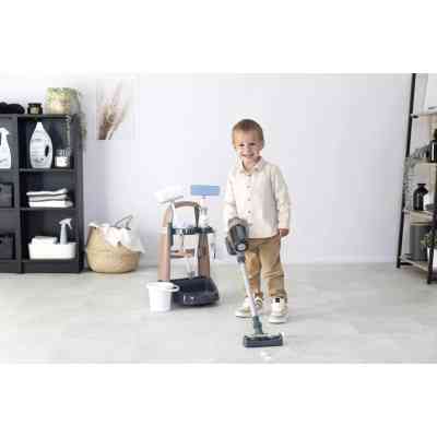 Ігровий набір Smoby Вiзок для прибирания Ровента з ручним пилососом та аксесуарами (7600330326) Вінниця