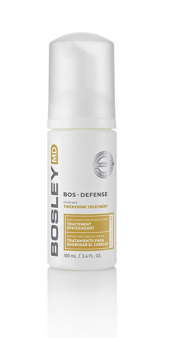 Набір для попередження стоншення волосся (поживний шампунь, кондиціонер для обʼєму, ущільнюючий догляд) BOS Defense BOSLEY Дніпро - фото 5
