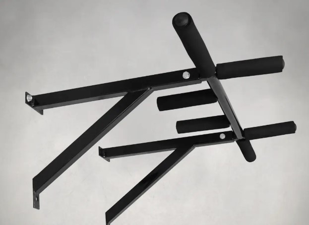 Турнік настінний 3 хвата Спортивні стінки та турніки для дому Чорний Київ - фото 2