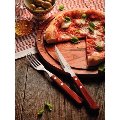 Набір столових приборів Tramontina Barbecue Polywood 12 предметів червоне дерево (21199/709) Вінниця - фото 3