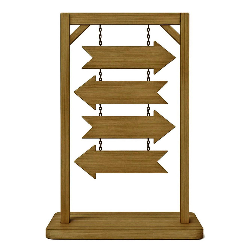 Підлогова стрілка-покажчик "Дітора" сієна Миколаїв - фото 1