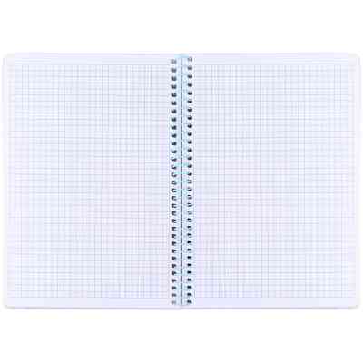 Блокнот Axent на спіралі А5 80 аркушів, клітинка, пластикова обкладинка, персиковий (8462-3-A) Вінниця