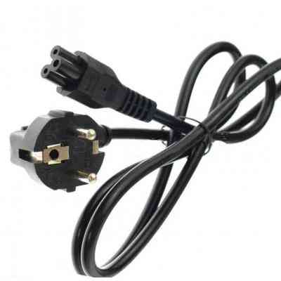 Кабель блоку живлення Универсальный 3-контактний (міккімаус),гніздовий роз`єм С5,чорний (A40199) Вінниця