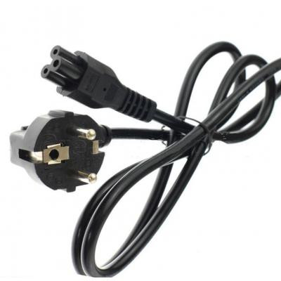 Кабель блоку живлення Универсальный 3-контактний (міккімаус),гніздовий роз`єм С5,чорний (A40199) Вінниця - фото 1
