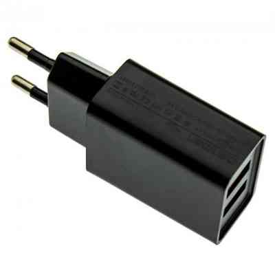 Зарядное устройство Denmen 2xUSB 2.1A black (DC02-BK) Винница