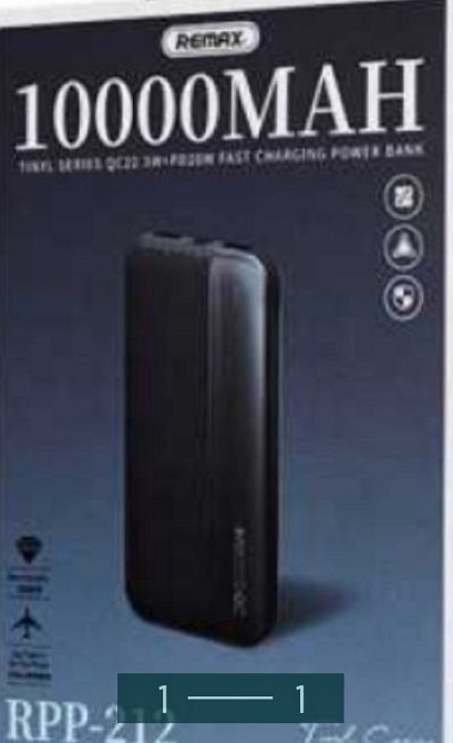 Павербанк Power Bank REMAX RPP -212 (10000 mAh) Киев - изображение 1