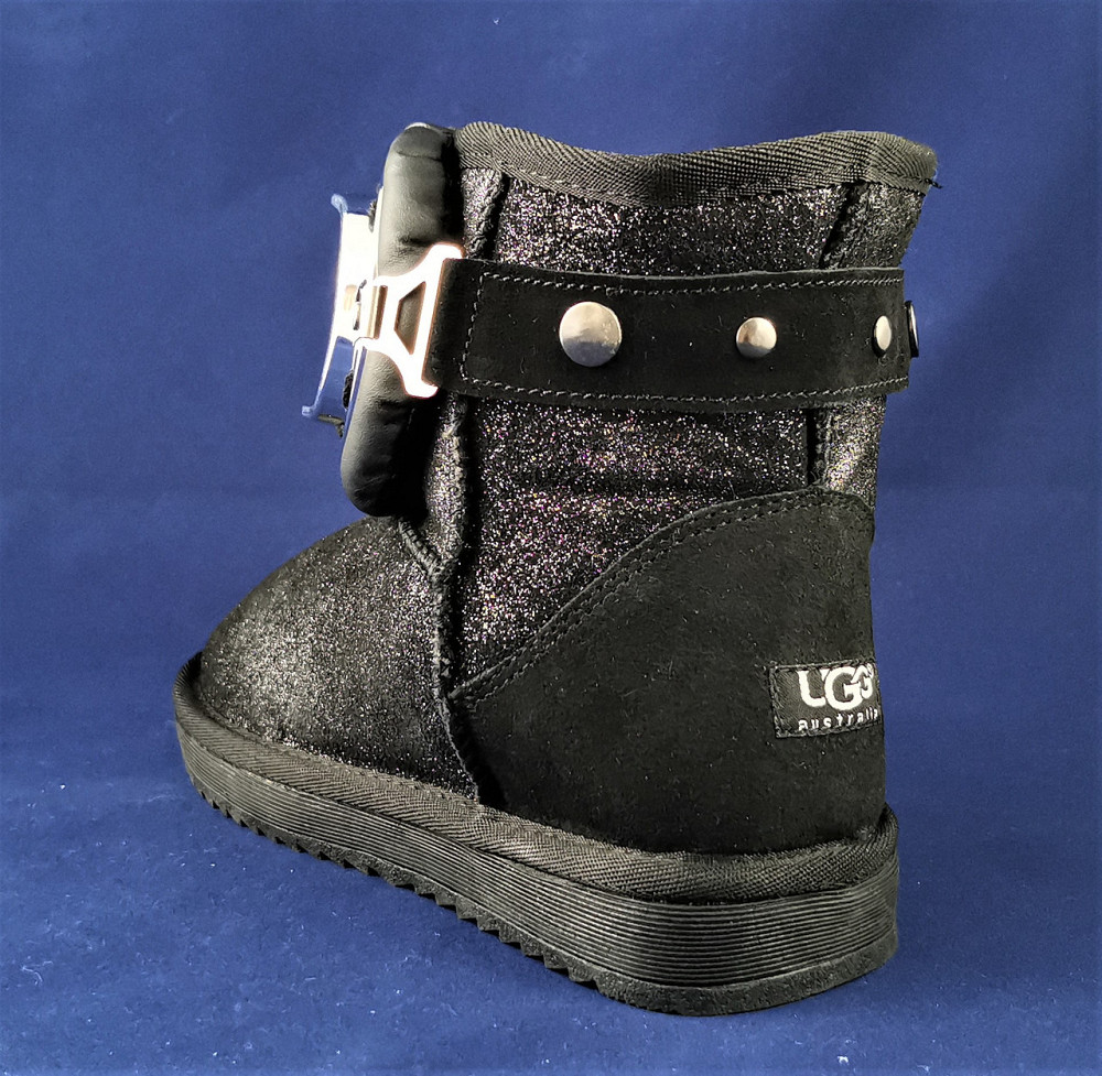 Зимові Жіночі Уггі UGG Чорні Чоботи на Хутрі Теплі (розміри: 36,37) - 29 Дніпро - фото 6