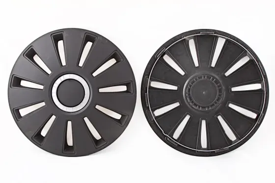 Колпак колеса 16 Кенгуру Rex черный с хром. кольцом Винница