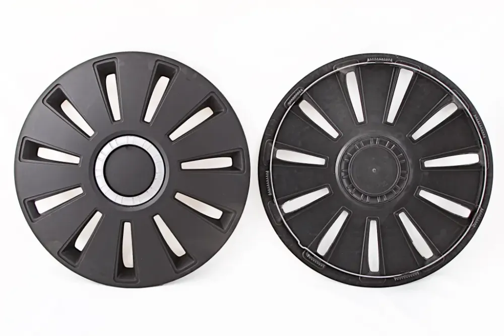 Колпак колеса 16 Кенгуру Rex черный с хром. кольцом Винница - изображение 1