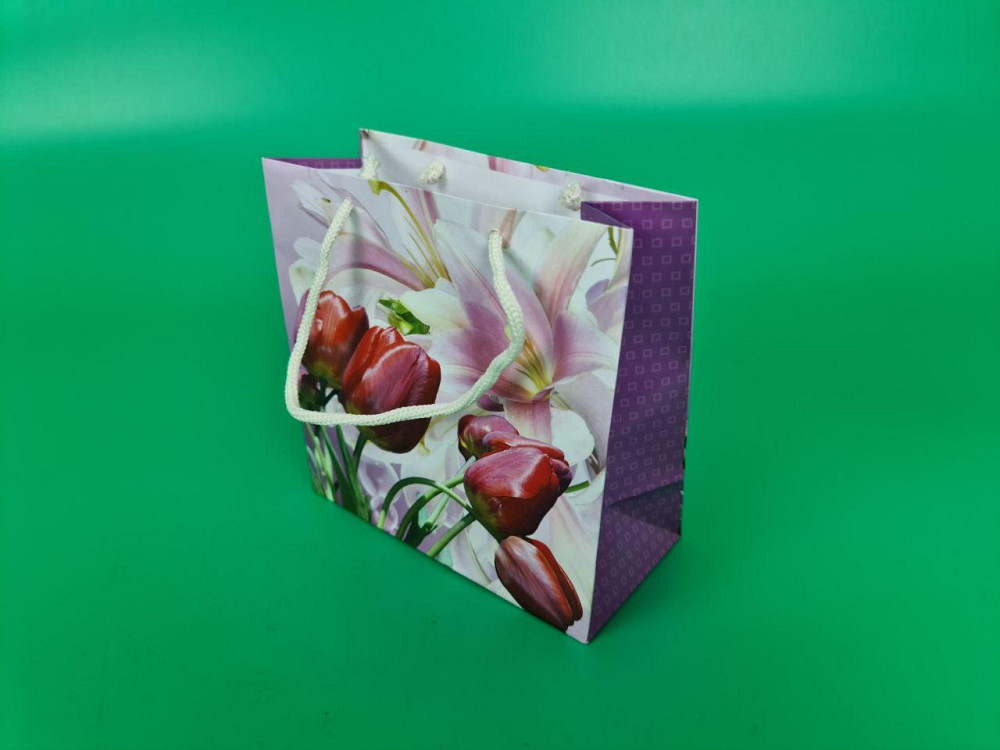 Пакет подарунковий під чашку 16/16/8 (артЧ-192) (12 шт.) Харків - фото 1