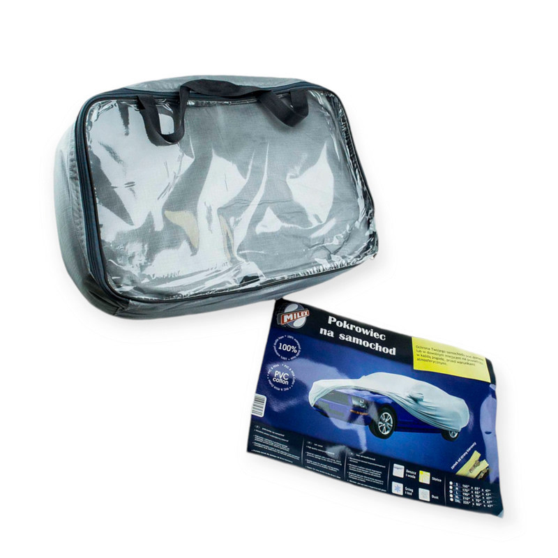 Тент-накидка l 483х178х120 peva з підкладкою, дзеркальна кишеня, замок milex седан Мукачево - фото 1