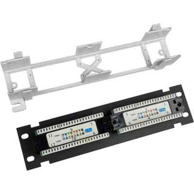 Патч-панель настенная 12 портов 5e UTP Eserver (WT-2180-Dual) Винница
