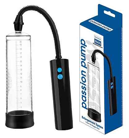Автоматична вакуумна помпа із зарядкою від USB CANWIN Passion Pump - P406AU Sex Aura Київ