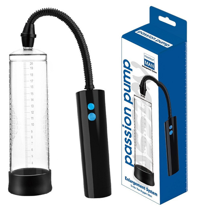 Автоматична вакуумна помпа із зарядкою від USB CANWIN Passion Pump - P406AU Sex Aura Київ - фото 1