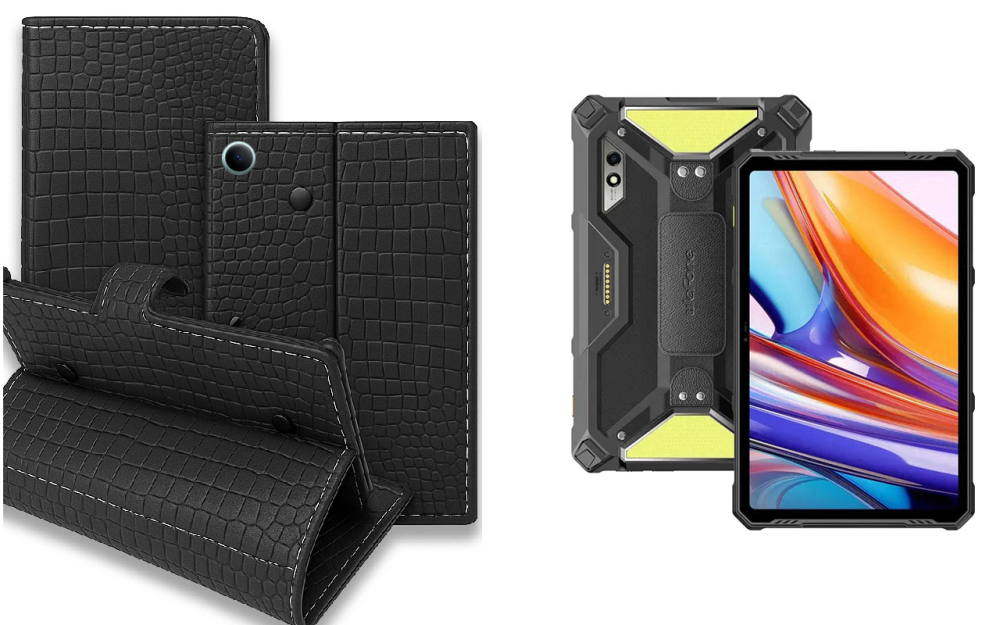 Книга-трансформер для планшета Ulefone Armor Pad 3 Pro, цвет Black Krokodil Black Киев - изображение 1