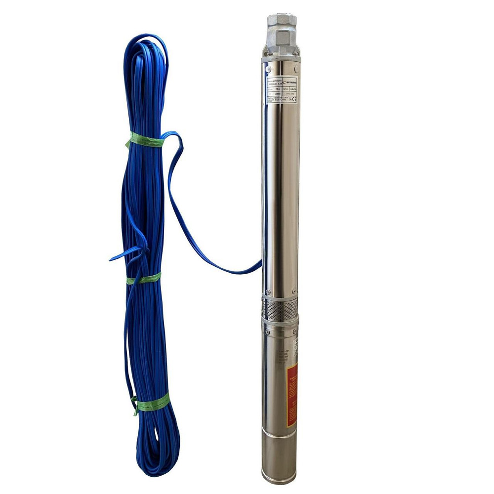 Насос свердловиний з підвищеною стійкістю до піску OPTIMA PM 3,5SDm3/13 0,55 кВт 79м + 1,5 м кабель (000017619) Київ - фото 1