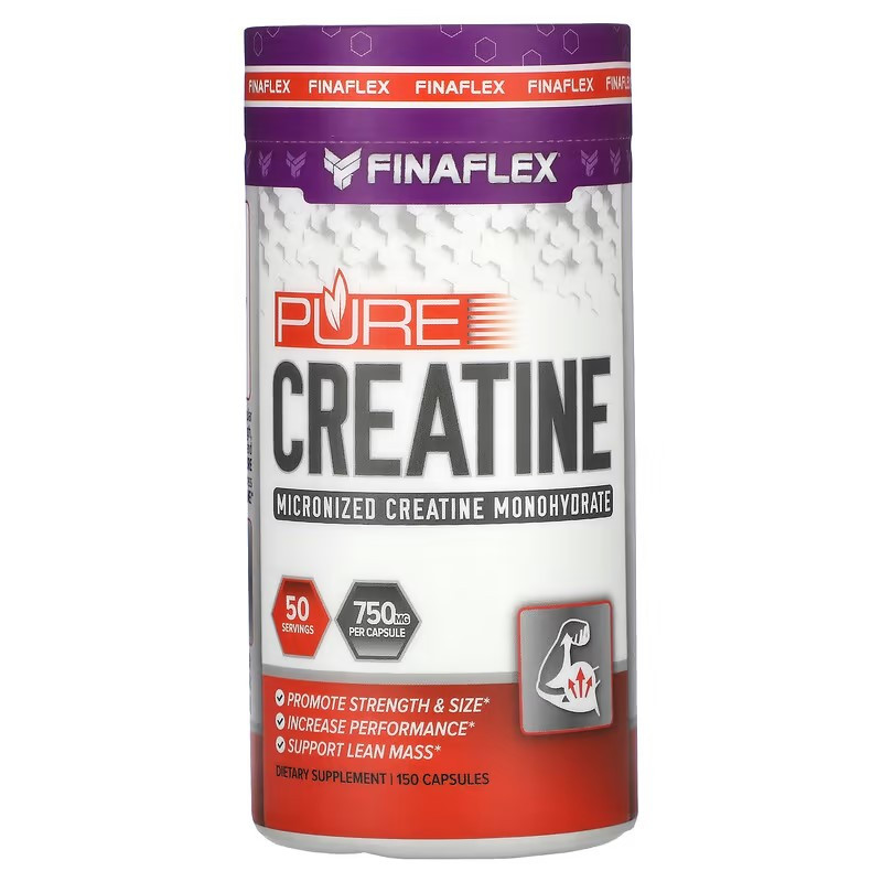 Креатин Finaflex Pure Creatine, 750 mg, 150 Capsules Луцк - изображение 1