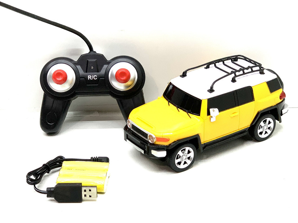 Машина TOYOTA FJ CRUISER на пульті керування Жовта (27055) Чернігів - фото 7