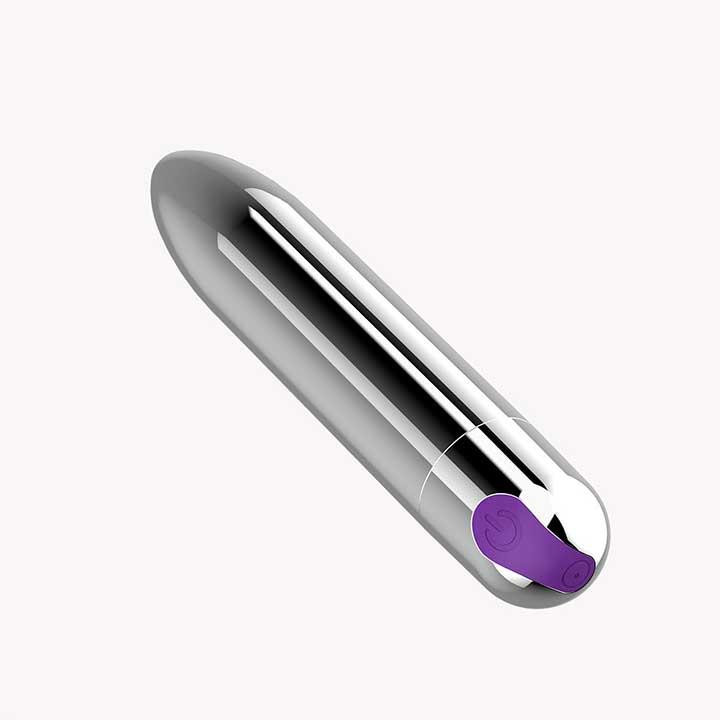 Водонепроницаемая вибропуля 10 режимов USB - Черный – Вибраторы Винница - изображение 5