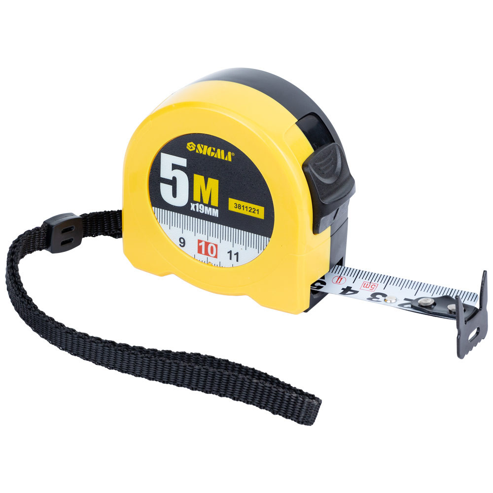 Sigma Рулетка Color 5м×19мм SIGMA (3811221) Київ - фото 1