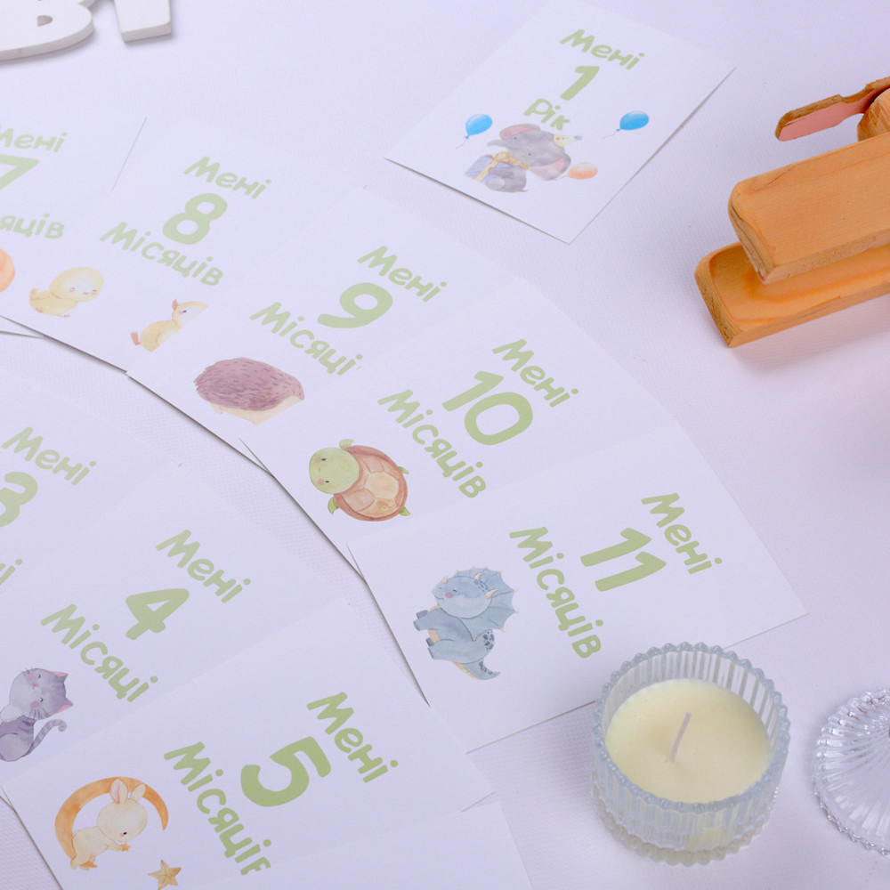 Картки для щомісячних фото малюків Тернополь - изображение 9