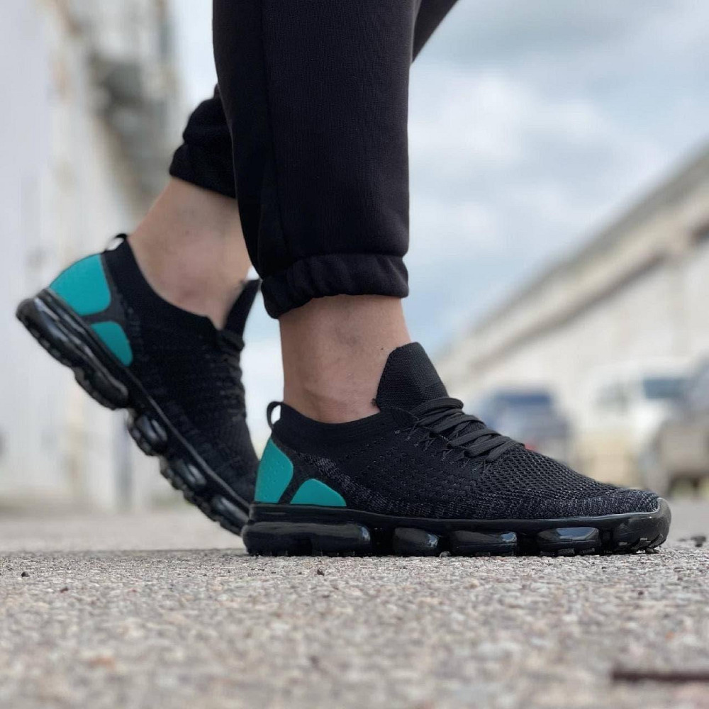 Кросівки в стилі N!ke VaporMax Чорні Чоловічі Чорні (розміри: 42) - 801 Дніпро - фото 6
