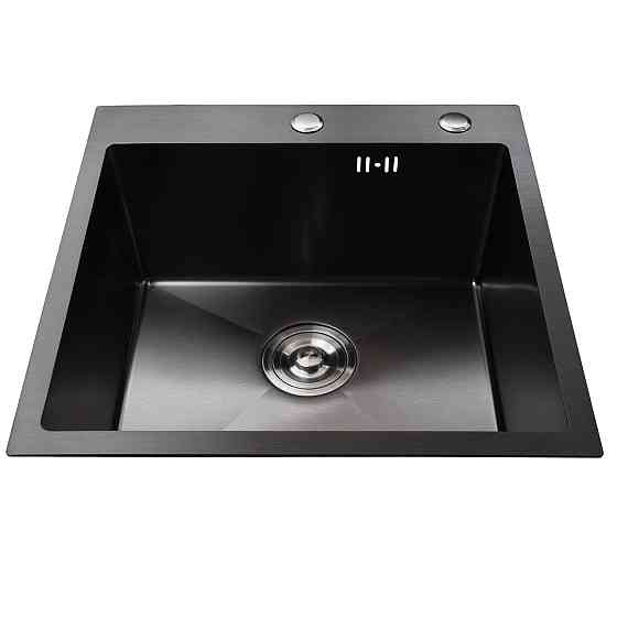 Мойка кухонная 3mm 500х500 Графит 5050HG Mira (000032092) Киев