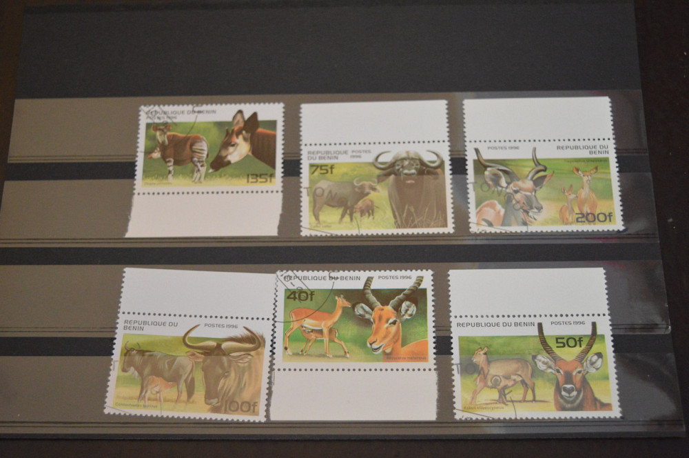 Марки. Серия. Бенін (гаш). Полтава - фото 1